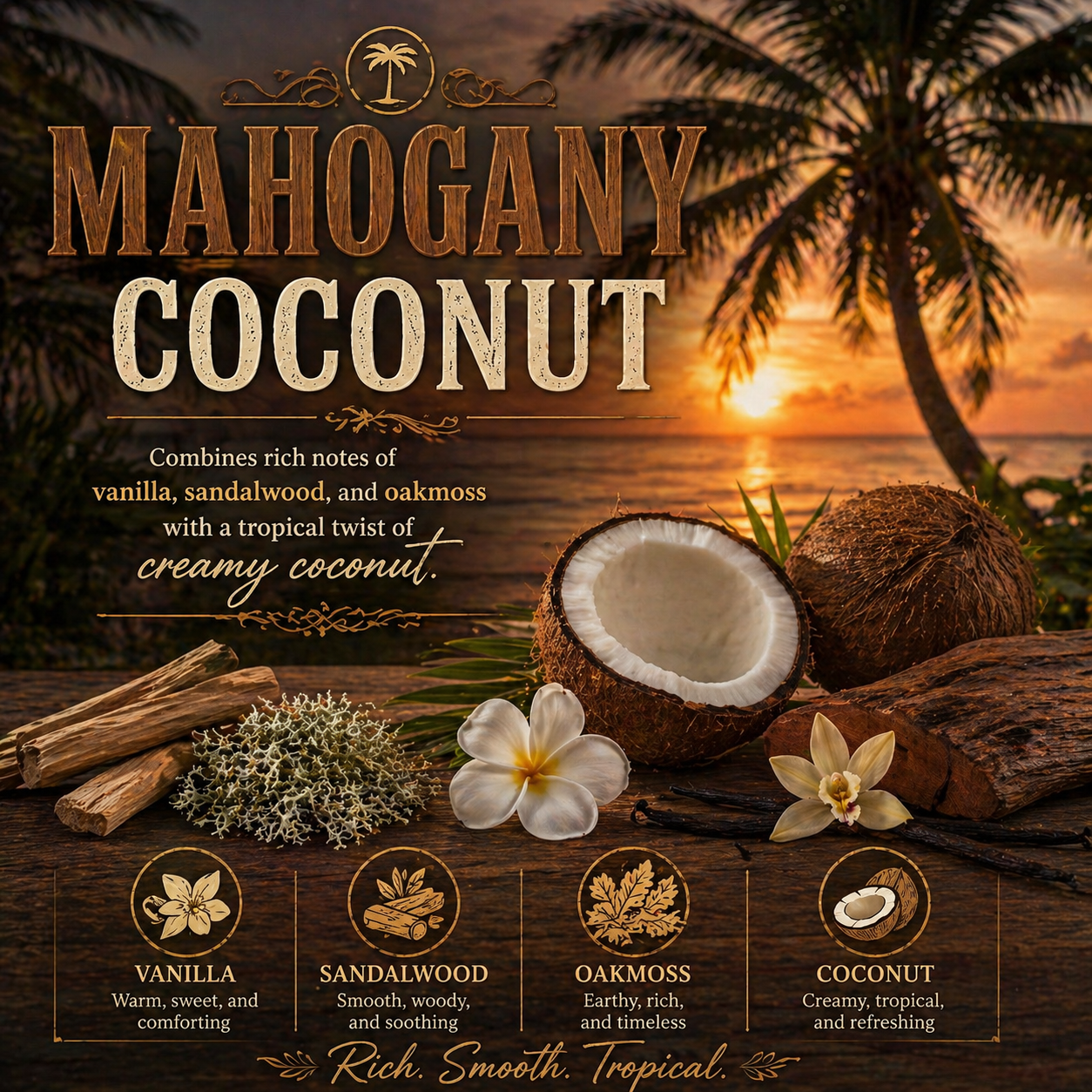 Mahogany Coconut Type