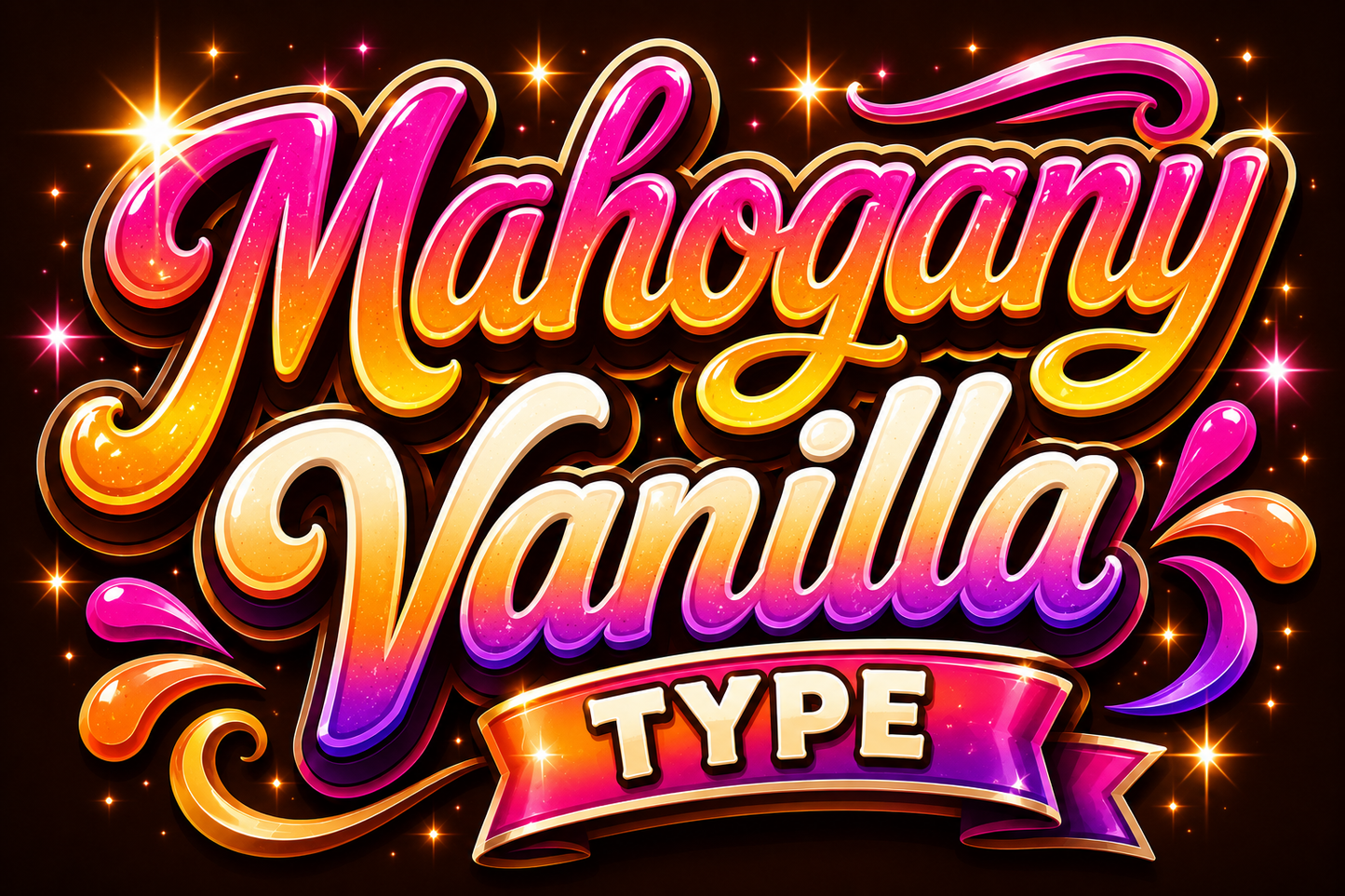 Mahogany Vanilla Type