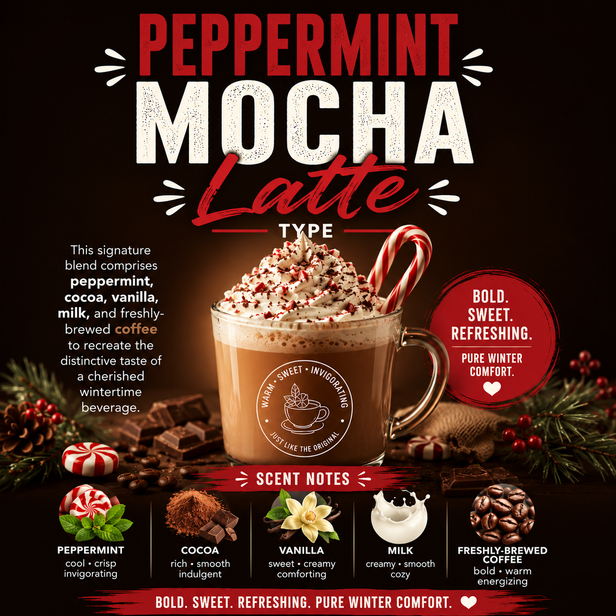 Peppermint Mocha Latte Type