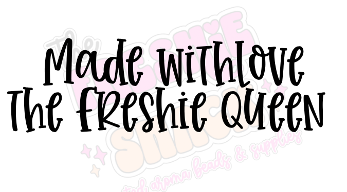 Made with Love The Freshie Queen 2.25x1.25 Thermal Label
