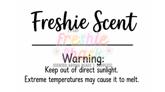 Freshie Scent Label -Thermal Label 2.25x1.25