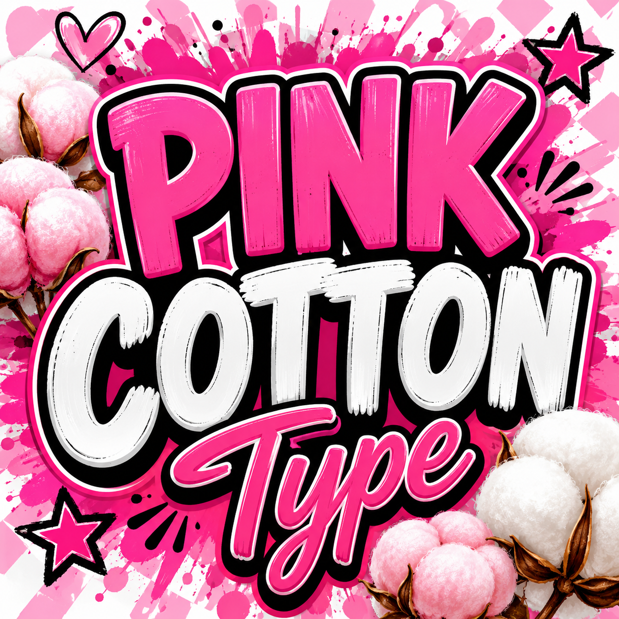 Pink Cotton Type