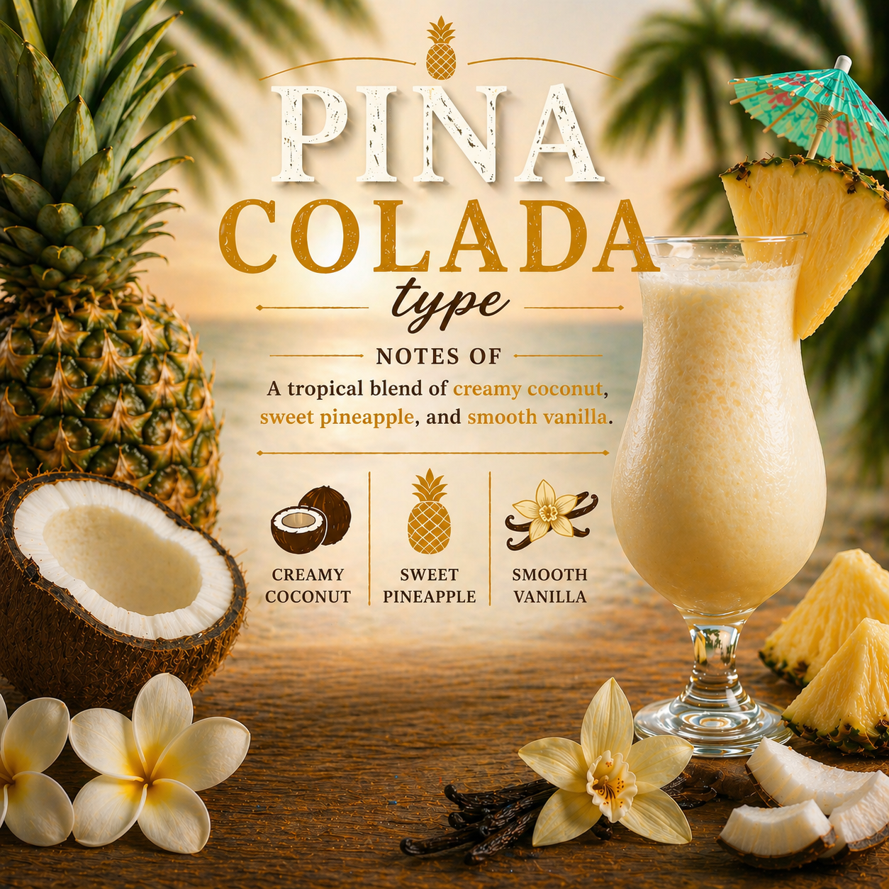 Pina Colada Type – The Freshie Shack, LLC.