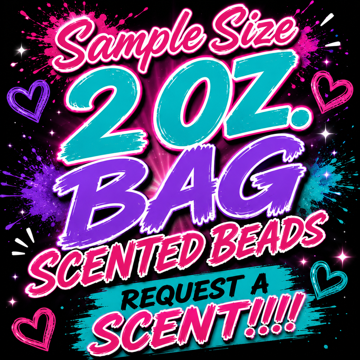 (Sample Size 2 oz.) Bag Scented Beads-Request A Scent!!!!