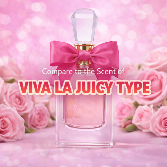 Viva La Juicy Type (Compared to VLJ type)