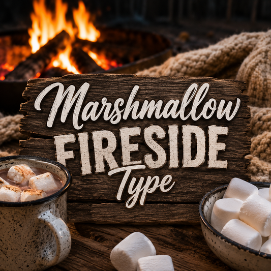 Marshmallow Fireside Type
