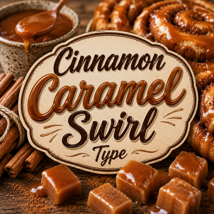 Cinnamon Carmel Swirl