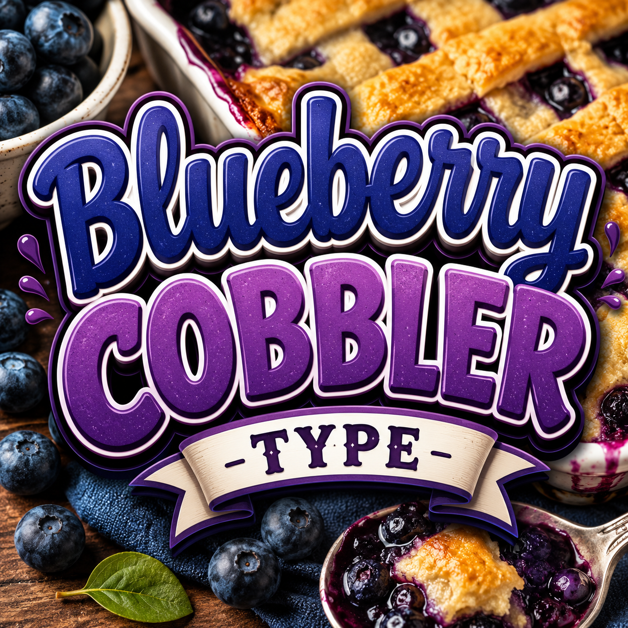 Blueberry Cobbler Type