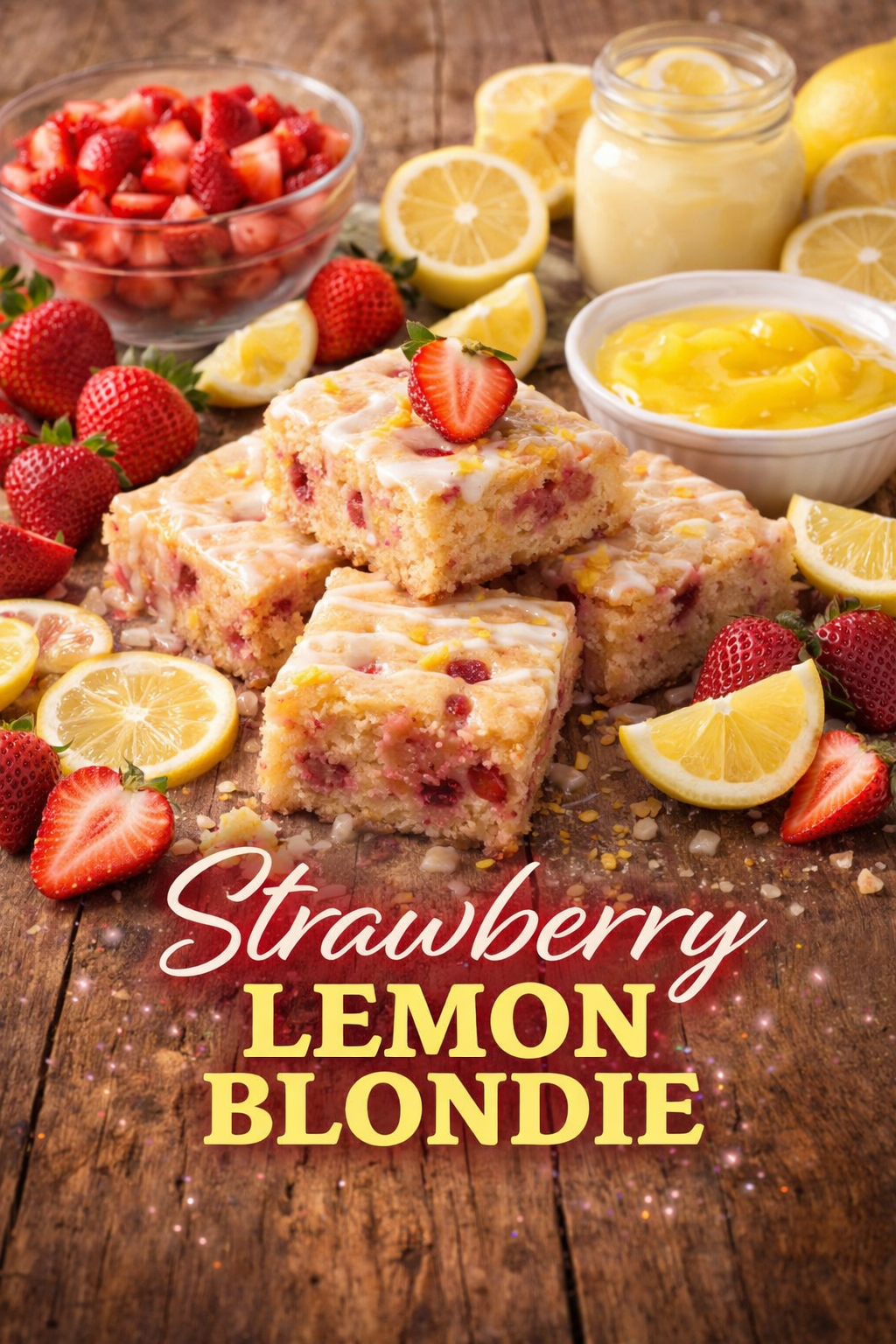 Strawberry Lemon Blondie Type