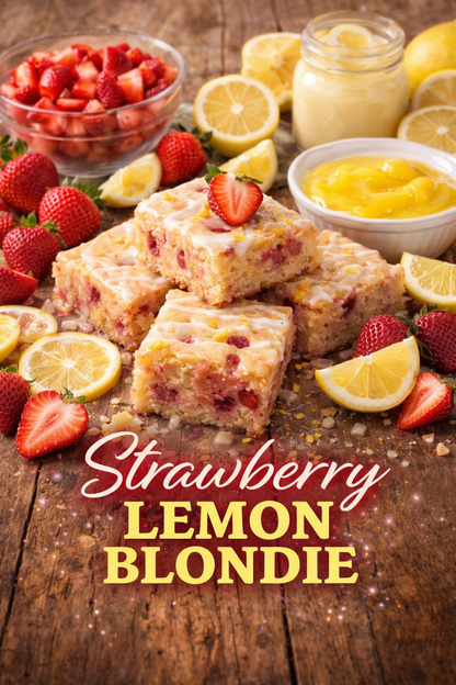 Strawberry Lemon Blondie Type