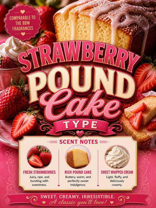 Strawberry Pound Cake Type