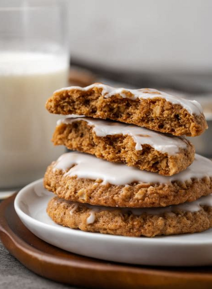 Iced Oatmeal Cookies Type