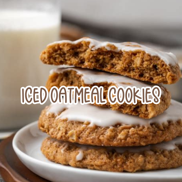 Iced Oatmeal Cookies Type