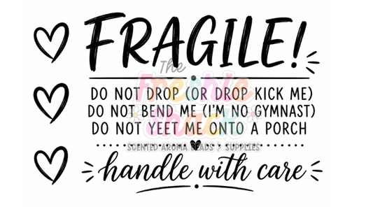 Fragile Thermal Label 2.25x1.25