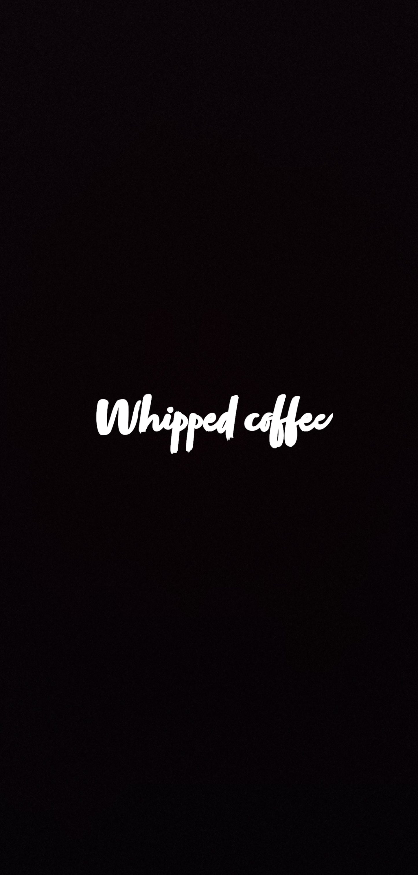 Whipped Coffee